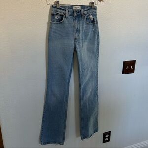 Abercrombie & Fitch Denim Flare Jeans The 70’s Vintage Flare Ultra High Rise